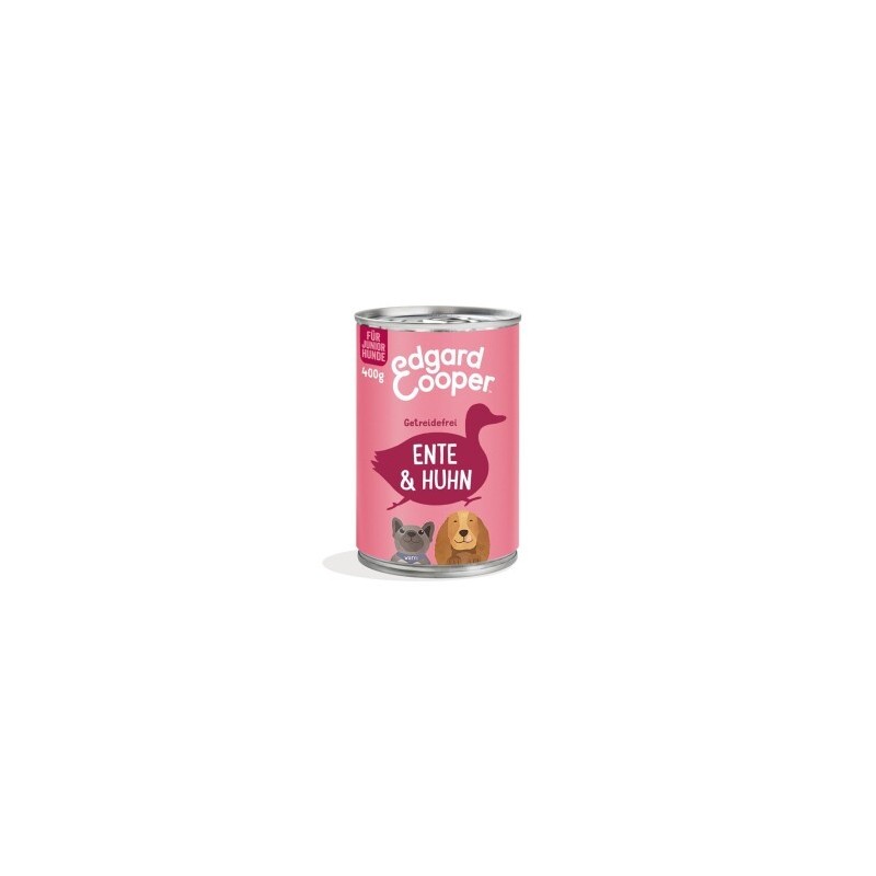 Edgard & Cooper Junior Ente & Huhn 6x400g