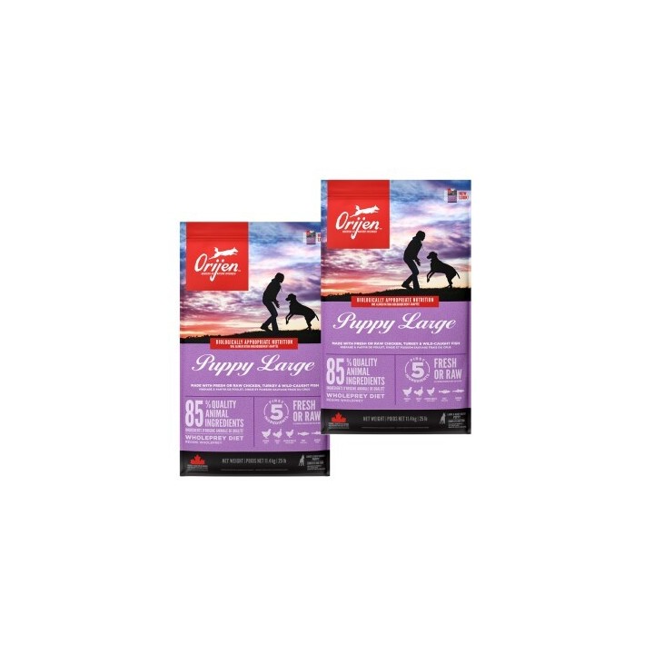 Orijen Puppy Large Breed 2x11.4 kg