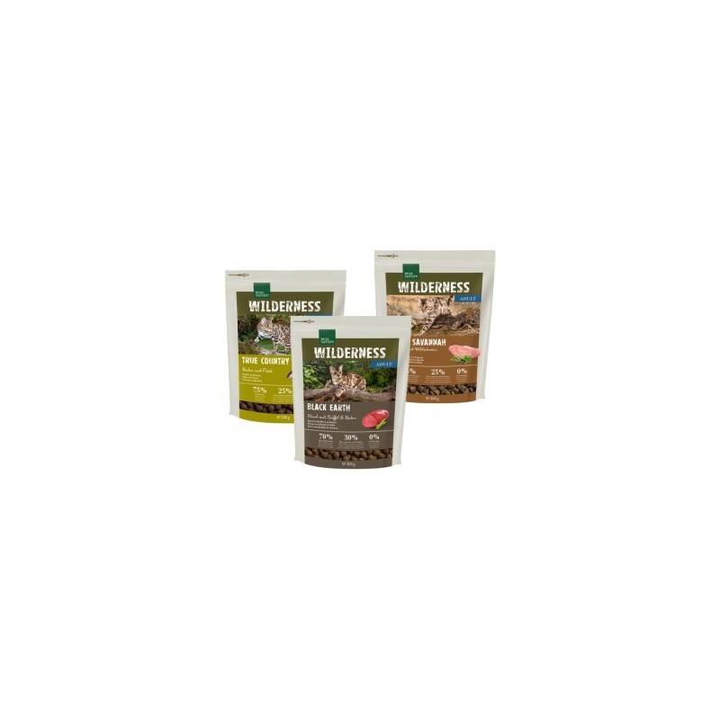 REAL NATURE Wilderness Adult Probierpaket 3x300 g Probierpaket 1