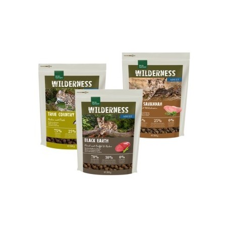 REAL NATURE Wilderness Adult Probierpaket 3x300 g Probierpaket 1