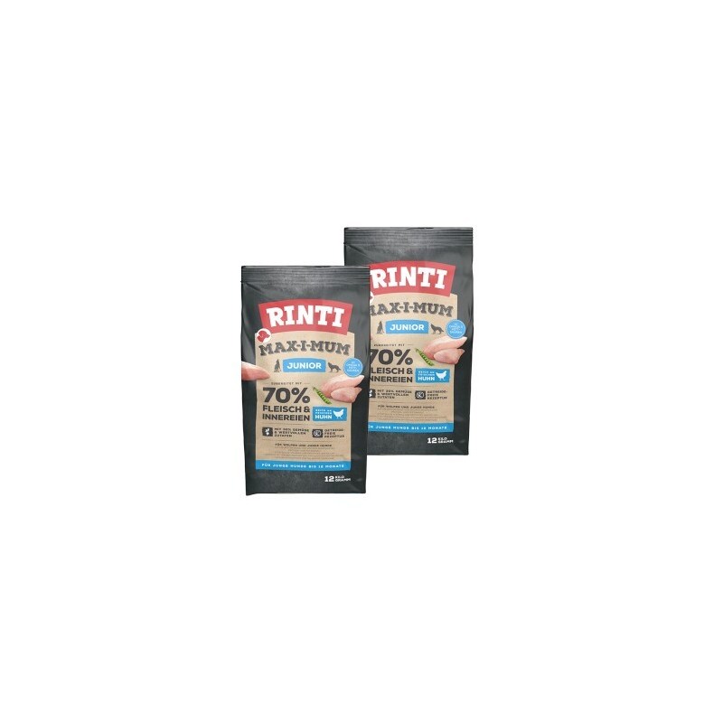 RINTI MAX-I-MUM Junior Huhn 2x12 kg