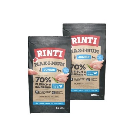 RINTI MAX-I-MUM Junior Huhn 2x12 kg