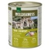 REAL NATURE WILDERNESS Nassfutter für Hunde Junior True Country, Huhn und Lachs 6x800 g