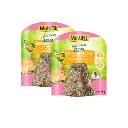 MultiFit Knusper-Glocke 2x125g Löwenzahn