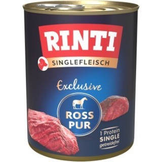 RINTI Singlefleisch Exclusive Ross pur 6x800 g