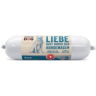 NaturaDog Wurst mit Rind und Gemüse 4x850 g