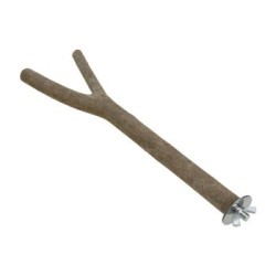 AniOne Y-Sitzstange Holz Natur 30 cm