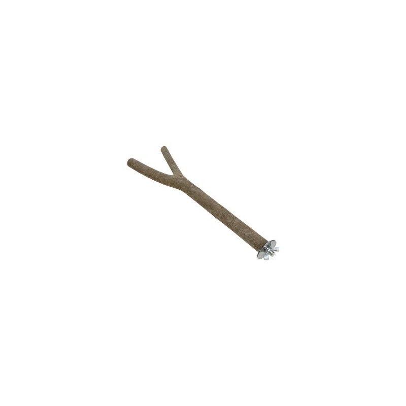 AniOne Y-Sitzstange Holz Natur 30 cm