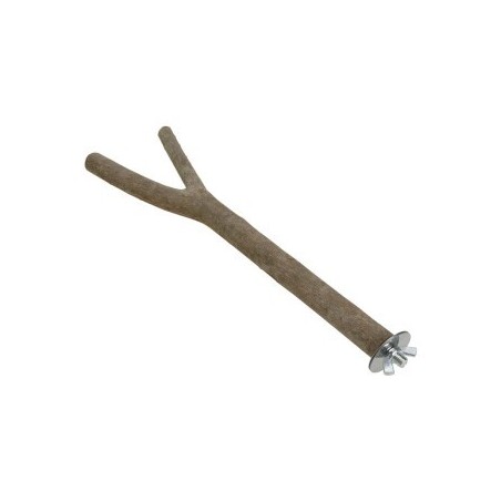 AniOne Y-Sitzstange Holz Natur 30 cm