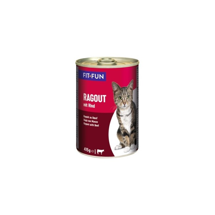 FIT+FUN Ragout Rind 12x415 g