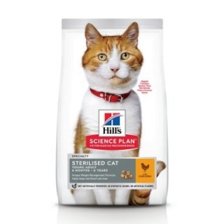 Hill's Science Plan Trockenfutter Katze Adult, Sterilised Huhn 10 kg