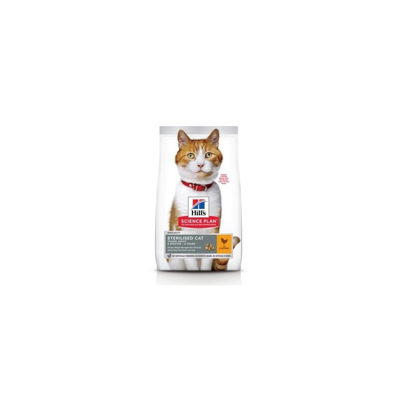 Hill's Science Plan Trockenfutter Katze Adult, Sterilised Huhn 10 kg
