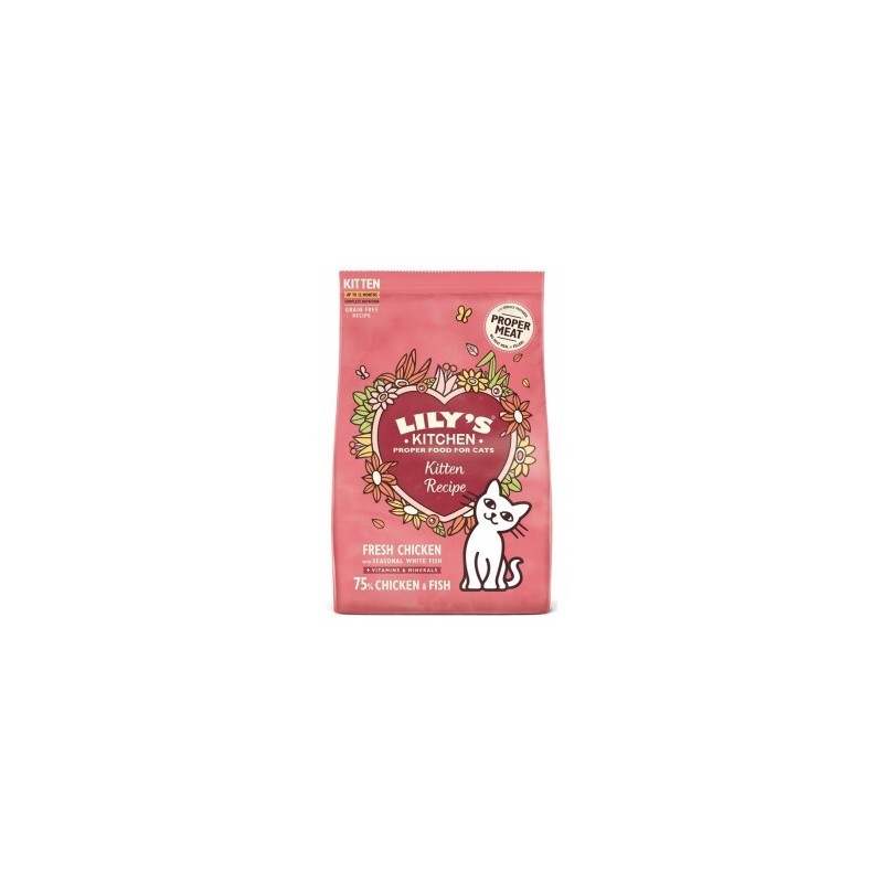 LILY'S KITCHEN Curious Kitten Chicken & Fish 800g