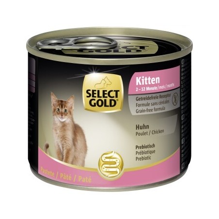 SELECT GOLD Kitten Huhn 6x200 g