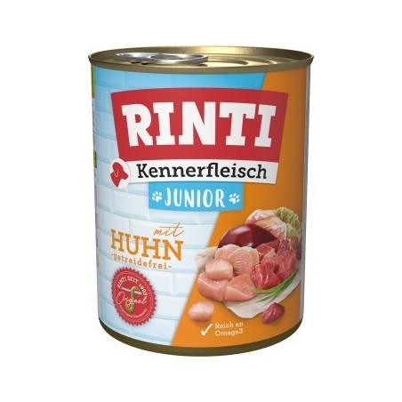 RINTI Kennerfleisch Junior Huhn 24x800 g