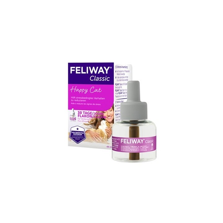 Feliway Classic Nachfüllflakon 48ml gegen Stressverhalten