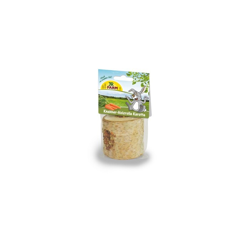 JR Farm Knabberolle Holz Karotte
