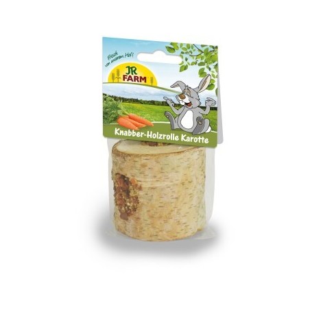 JR Farm Knabberolle Holz Karotte