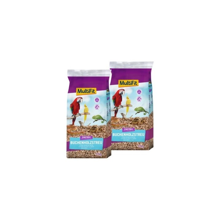 MultiFit Buchenholz 2x15 kg