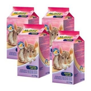 MultiFit Badesand für Chinchillas 4x1kg