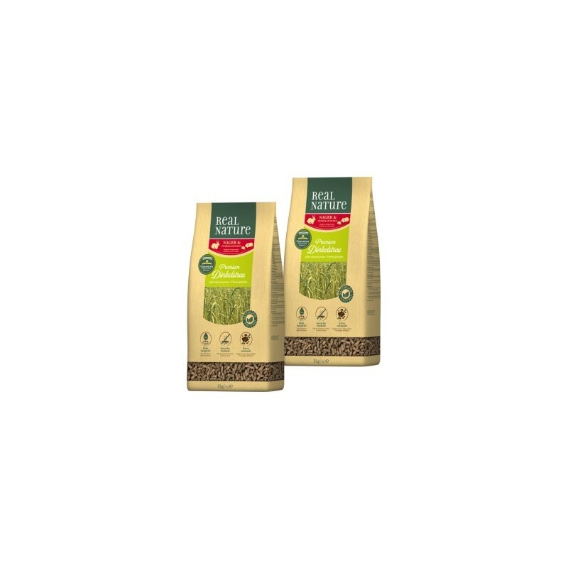 REAL NATURE Dinkelstreu 2x8 kg