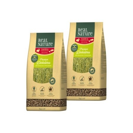 REAL NATURE Dinkelstreu 2x8 kg