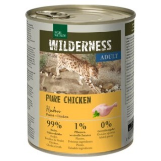 REAL NATURE WILDERNESS Adult Pure Chicken 6x800 g