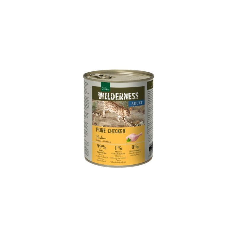 REAL NATURE WILDERNESS Adult Pure Chicken 6x800 g
