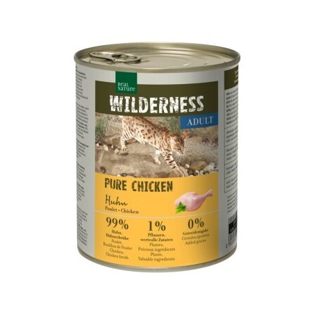 REAL NATURE WILDERNESS Adult Pure Chicken 6x800 g