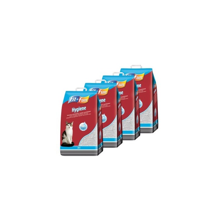 FIT+FUN Hygienestreu 4x30 l