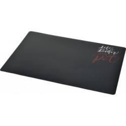 AniOne Napfunterlage Life is better with a Pet 60 cm, 40 cm
