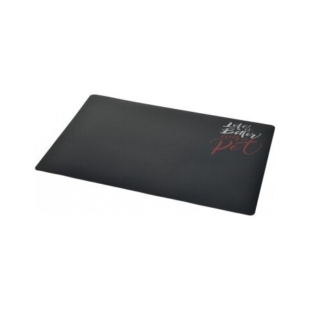AniOne Napfunterlage Life is better with a Pet 60 cm, 40 cm
