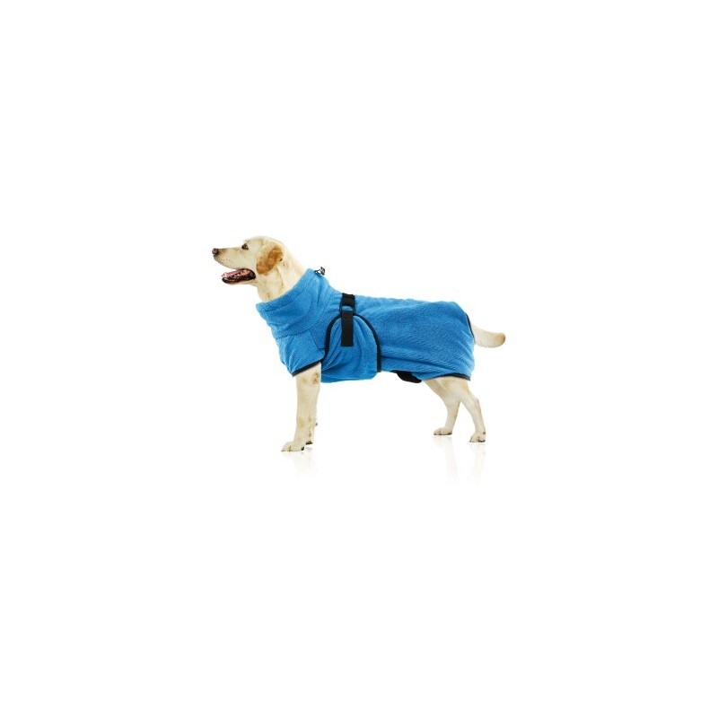 SwissPet Wety Hundebademantel blau L