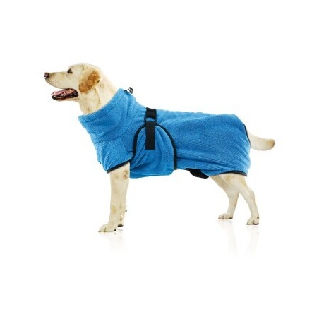 SwissPet Wety Hundebademantel blau L