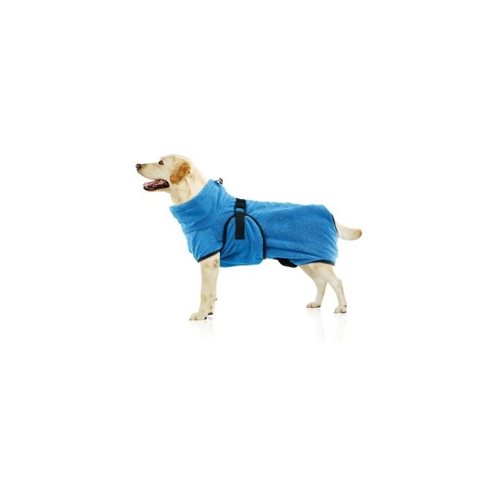 SwissPet Wety Hundebademantel blau L