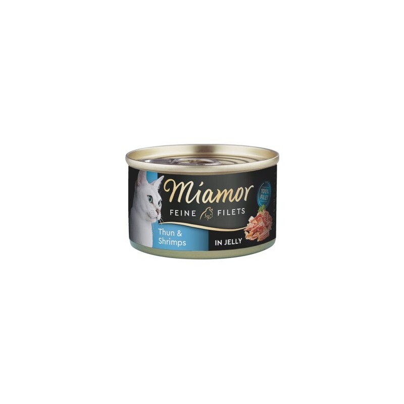 Miamor Feine Filets in Jelly Thunfisch und Shrimps 24x100 g