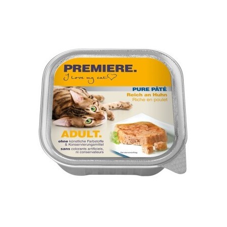 PREMIERE Pur Paté Adult Huhn 16x100 g