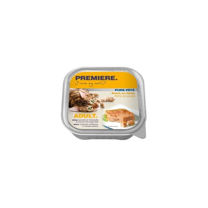 PREMIERE Pur Paté Adult Huhn 16x100 g