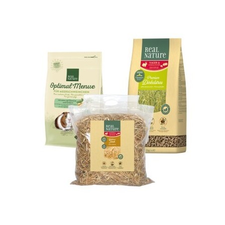 REAL NATURE Meerschweinchen Geschenk-Set 3tlg. 10,5 kg