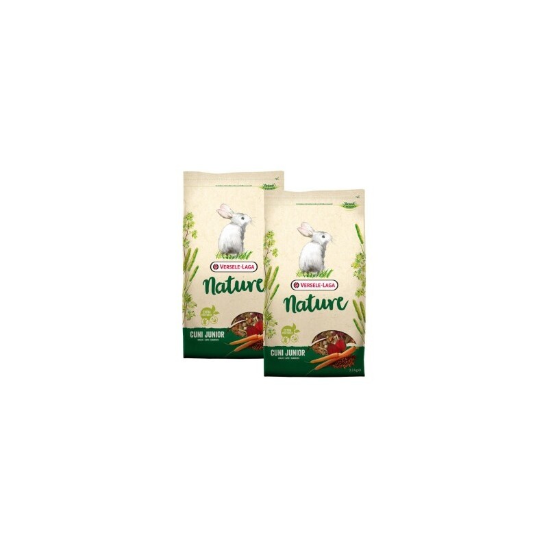 Versele-Laga Nature Cuni Junior für Kaninchen 2x2.3 kg