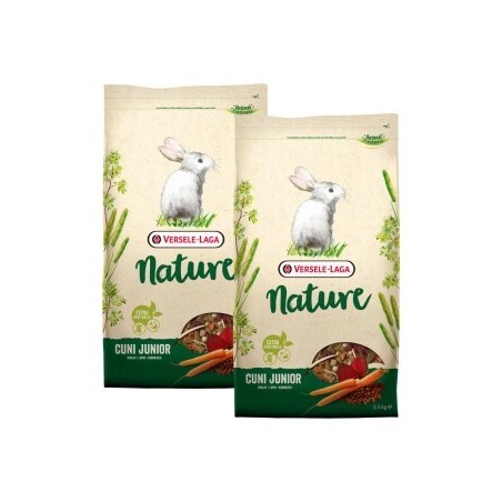 Versele-Laga Nature Cuni Junior für Kaninchen 2x2.3 kg
