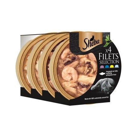 Sheba Filets Selection 4x60g