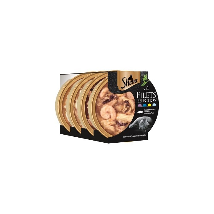 Sheba Filets Selection 4x60g