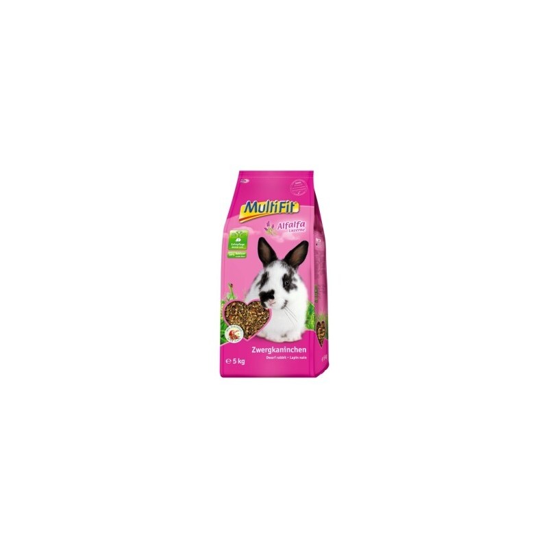MultiFit für Zwergkaninchen mit Alfalfa 5 kg