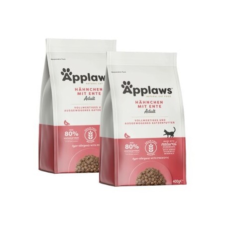 Applaws Trockenfutter Katze Adult Huhn mit Ente 2x7.5 kg