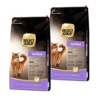 SELECT GOLD Adult Sterilised Geflügel mit Kartoffel 2x10 kg