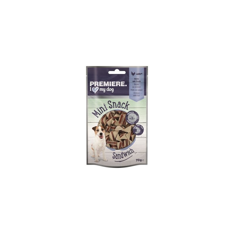 PREMIERE Mini Sandwich Huhn und Fisch 70 g