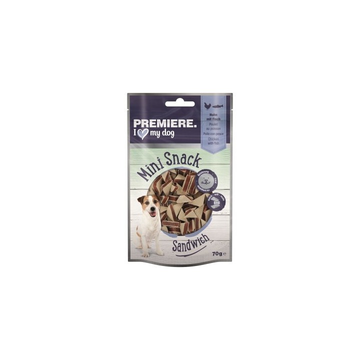 PREMIERE Mini Sandwich Huhn und Fisch 70 g