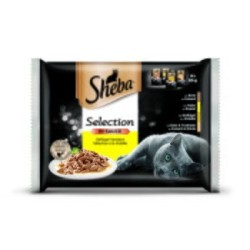 Sheba Selection Variation in Sauce 4x85g Geflügel