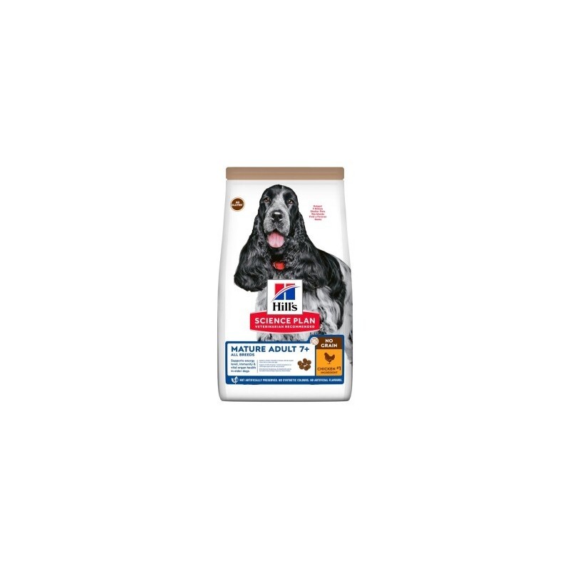 Hill's Science Plan No Grain Mature Adult 7+ mit Huhn ohne Getreide 14 kg